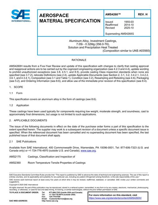 SAE AMS4260H PDF