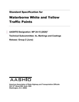 AASHTO MP 24 PDF