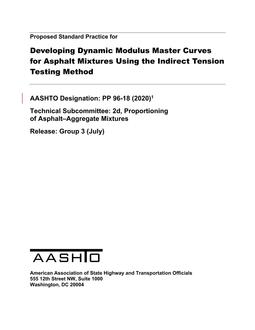 AASHTO PP 96 PDF