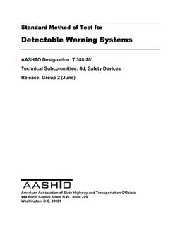 AASHTO T 388 PDF