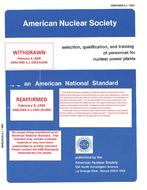 ANS 3.1-1993 (R1999) PDF