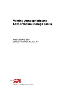 API Std 2000 (R2020) PDF API Std 2000 (R2020) PDF