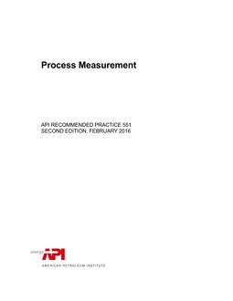 API RP 551 PDF