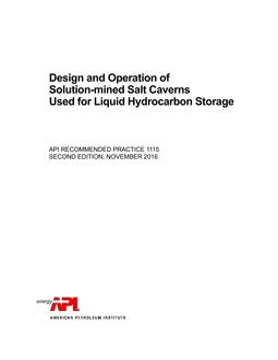 API RP 1115 PDF