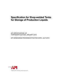 API Spec 12F PDF