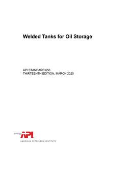 API Std 650 PDF