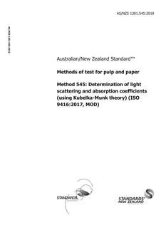 AS/NZS 1301.545 PDF