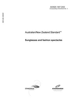 AS/NZS 1067:2003 PDF AS/NZS 1067:2003 PDF