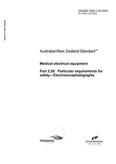 AS/NZS 3200.2.26:2005 PDF
