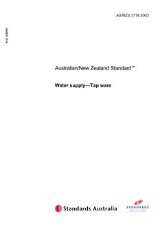 AS/NZS 3718:2003 PDF AS/NZS 3718:2003 PDF