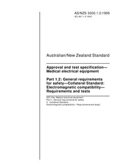 AS/NZS 3200.1.2:1995 PDF AS/NZS 3200.1.2:1995 PDF