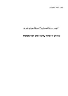 AS/NZS 4605:1999 PDF
