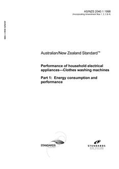 AS/NZS 2040.1:1998 PDF