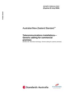 AS/NZS 3080(INT):2002 PDF AS/NZS 3080(INT):2002 PDF
