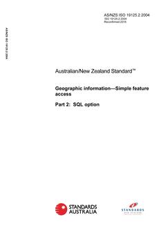 AS/NZS ISO 19125.2 PDF