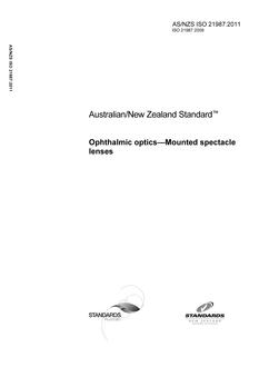 AS/NZS ISO 21987:2011 PDF