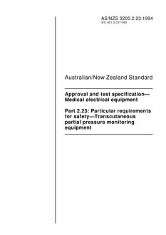 AS/NZS 3200.2.23:1994 PDF AS/NZS 3200.2.23:1994 PDF
