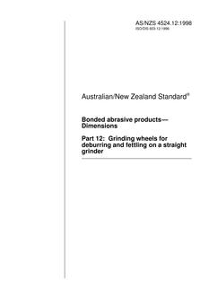AS/NZS 4524.12:1998 PDF