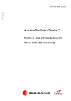 AS/NZS 2885.5:2002 PDF