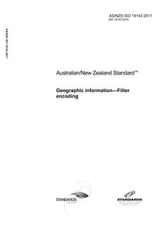 AS/NZS ISO 19143 PDF