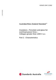 AS/NZS 2947.2:2002 PDF AS/NZS 2947.2:2002 PDF