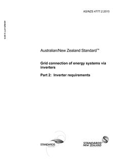 AS/NZS 4777.2:2015 PDF