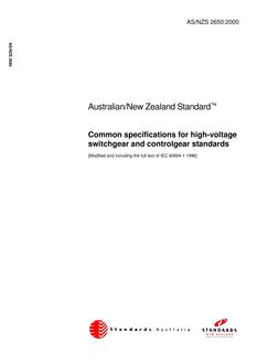 AS/NZS 2650:2000 PDF