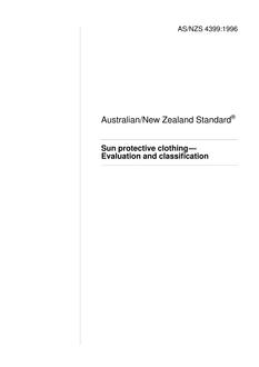 AS/NZS 4399:1996 PDF