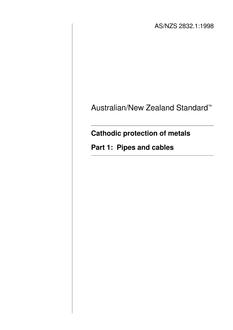 AS/NZS 2832.1:1998 PDF
