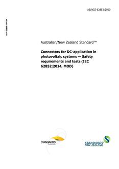 AS/NZS 62852 PDF