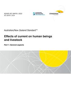 AS/NZS IEC 60479.1 PDF