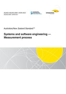 AS/NZS ISO/IEC/IEEE 15939 PDF