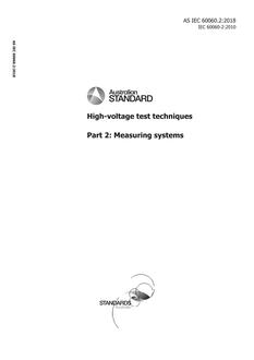 AS IEC 60060.2 PDF AS IEC 60060.2 PDF