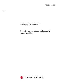 AS 5039-2003 PDF