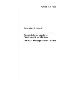 AS 2805.12.2-1999 PDF