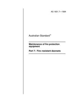 AS 1851.7-1984 PDF