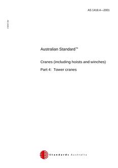 AS 1418.4-2001 PDF