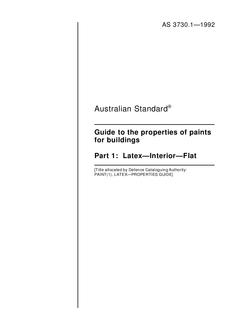 AS 3730.1-1992 PDF