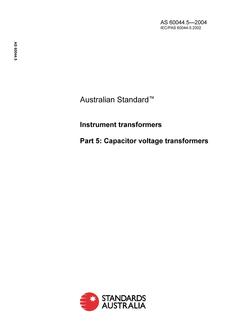 AS 60044.5-2004 PDF