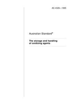 AS 4326-1995 PDF AS 4326-1995 PDF
