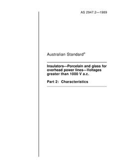 AS 2947.2-1989 PDF AS 2947.2-1989 PDF