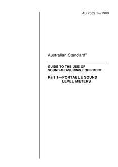 AS 2659.1 PDF AS 2659.1 PDF