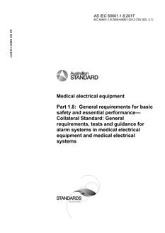 AS IEC 60601.1.8 PDF AS IEC 60601.1.8 PDF