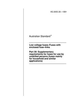 AS 2005.30-1991 PDF AS 2005.30-1991 PDF