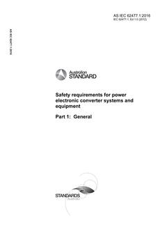 AS IEC 62477.1 PDF AS IEC 62477.1 PDF