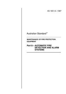 AS 1851.8-1987 PDF