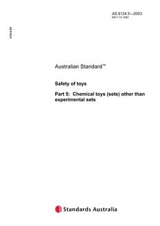 AS 8124.5-2003 PDF