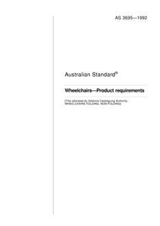 AS 3695-1992 PDF AS 3695-1992 PDF