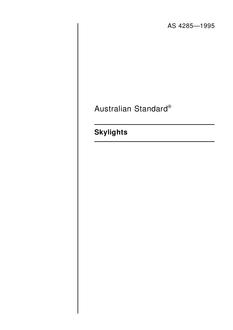 AS 4285-1995 PDF AS 4285-1995 PDF