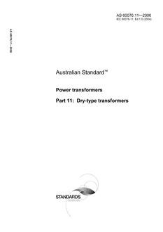 AS 60076.11 PDF